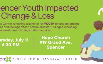 Seasons Center Hosts: Spencer Youth Impacted by Change & Loss